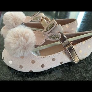 Toddler girls Easter/bunny dress shoes